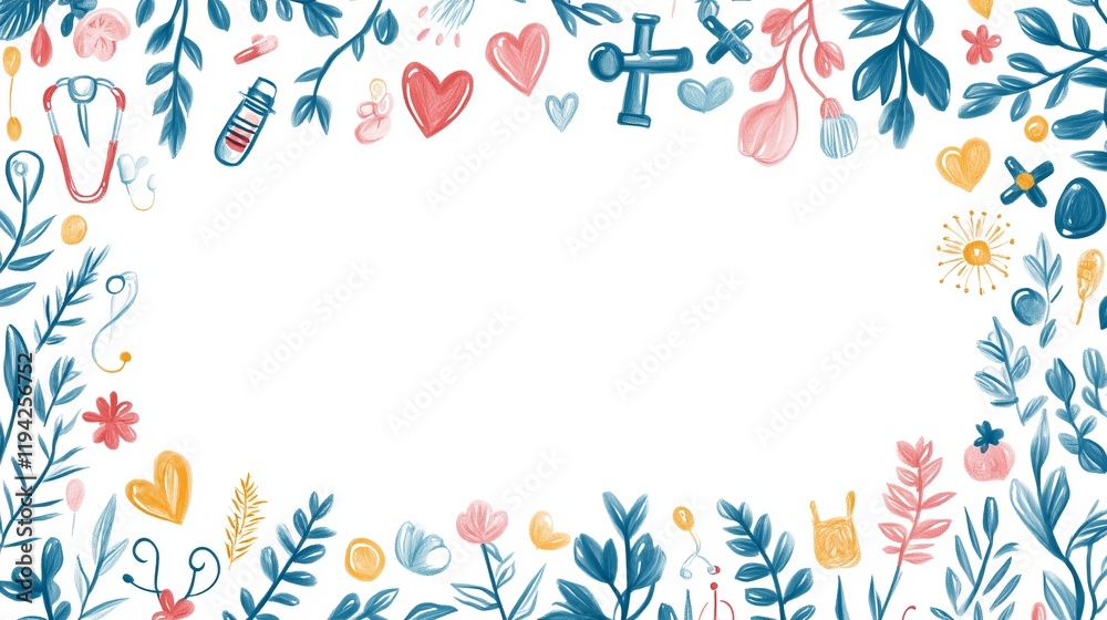 Elegant Floral Frame on Pure White Background Ideal for Invitations and Decorative Artwork Display Elegant Floral Frame on Pure White Background Ideal for Invitations and Decorative Artwork Display