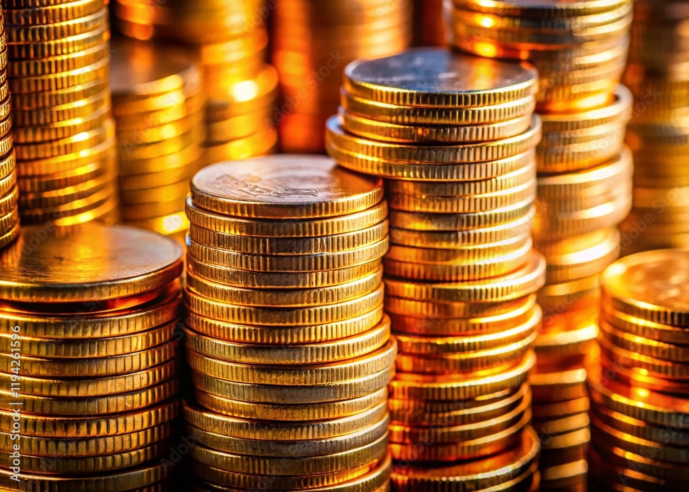 Stack of Rolled Coins, High Depth of Field, Close-up Photography Stack of Rolled Coins, High Depth of Field, Close-up Photography