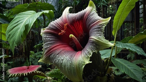 pink and yellow flower