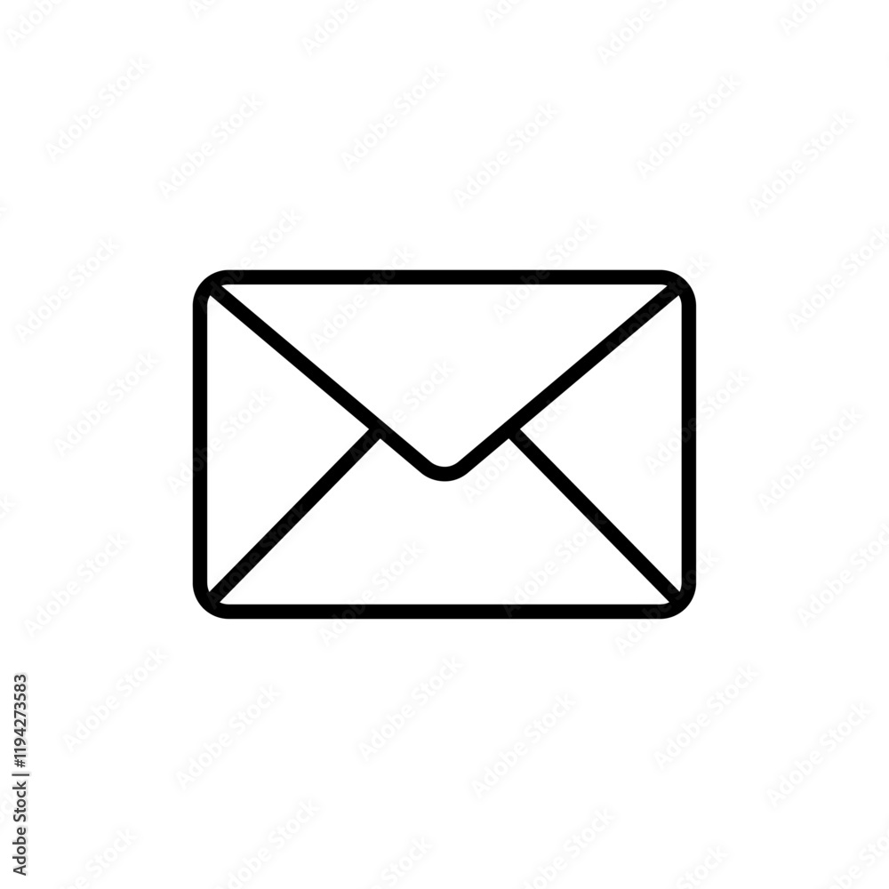 Mail Icon Art design illustration Mail Icon Art design illustration