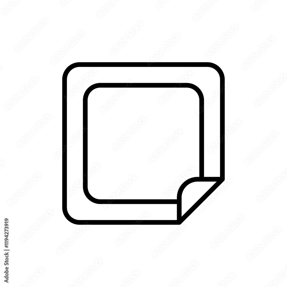Nicotine patch icon Art design illustration Nicotine patch icon Art design illustration