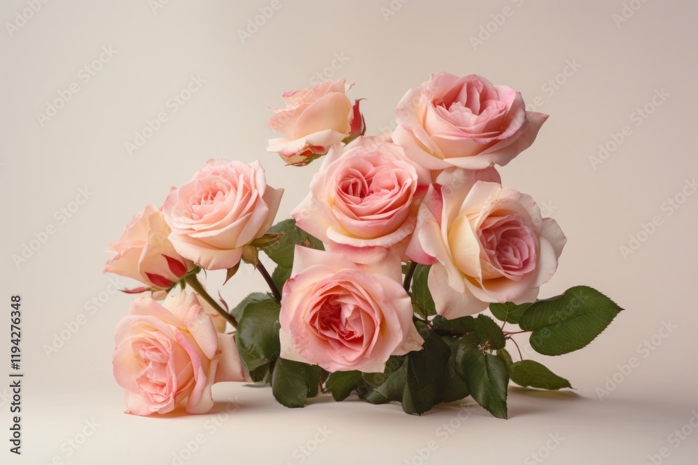 Fototapeta premium Rose flower petal plant.