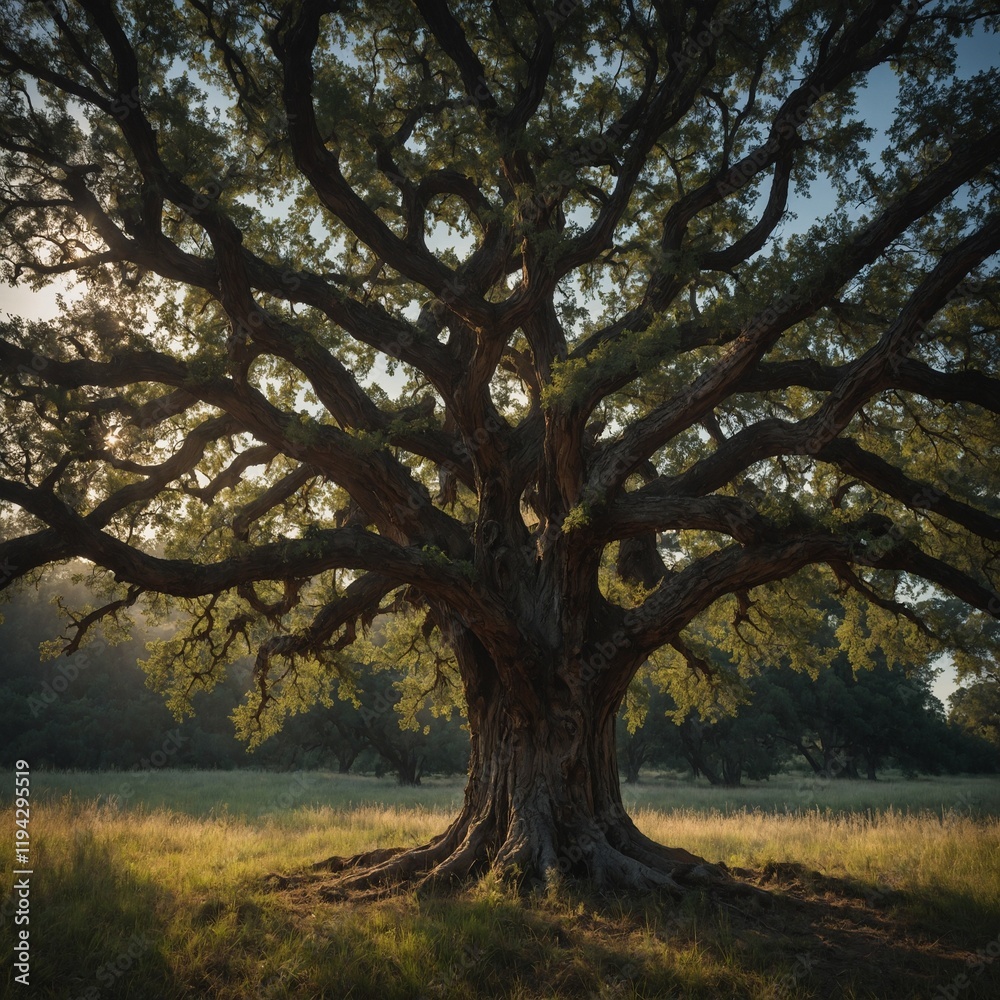 Fototapeta premium Write a short story about a tree with magical properties.