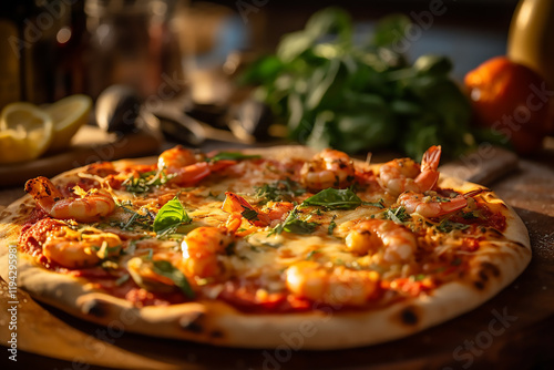 Catering buffet food in restaurant with grilled meat. Buffet service for any festive event Delicious and varied buffet food catering

 photo