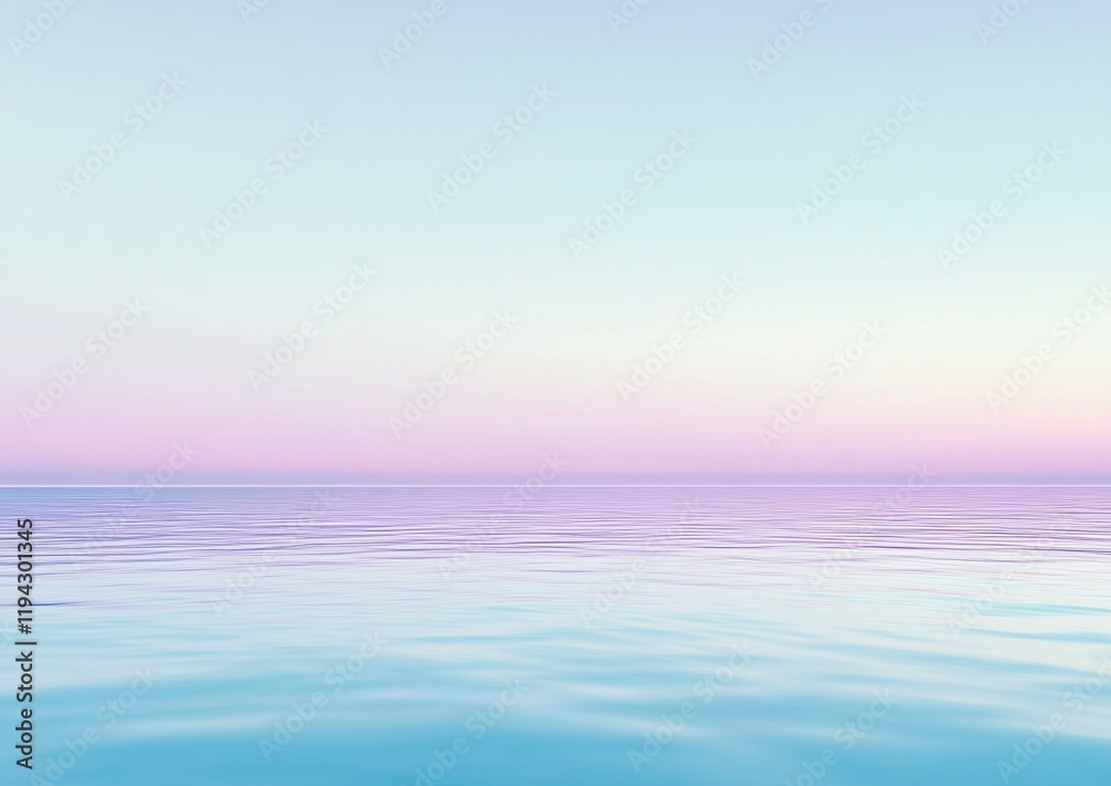 Obraz premium A calming abstract gradient background with light blue and lavender tones.featuring soothing color transitions.emphasizing peace and relaxation.ideal for meditation apps