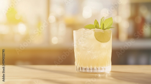 Sun-Kissed Cocktail: A refr...