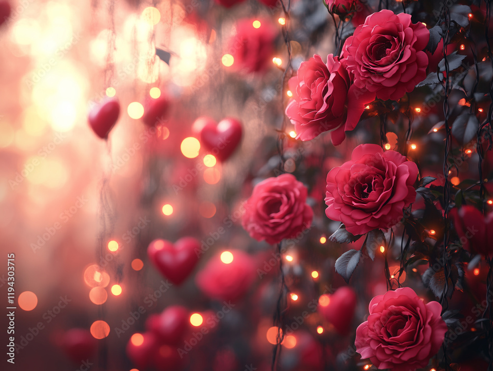 Romantic Valentine’s Day Banner Romantic Valentine’s Day Banner