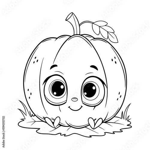 pumpkin charater cute