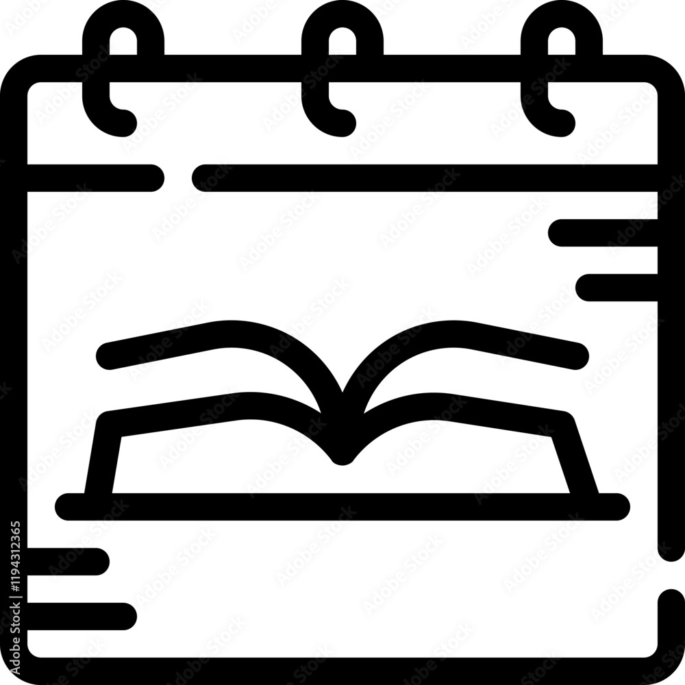 Obraz premium -_Study Schedule, Online Learning Plan, E-Learning Calendar, Study Planner, Digital Schedule