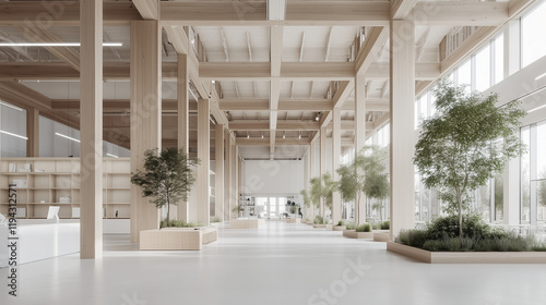 Modern Minimalist Lobby: A ...
