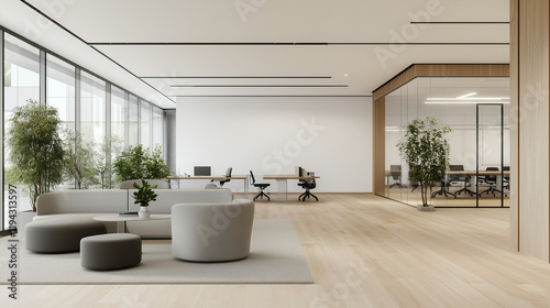 Modern Office Lounge: A spa...