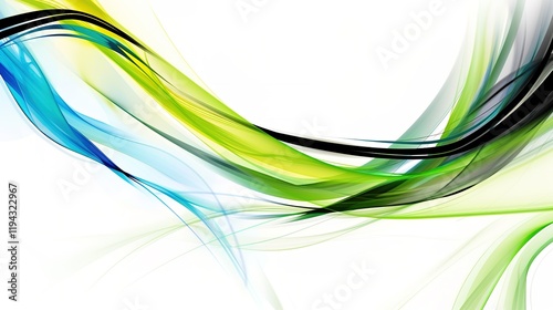 Abstract background featuring a combination of black, dark blue, green, emerald, petrol, teal, lime, yellow and white colors. A visually appealing blend of various hues creating an abstract and engagi