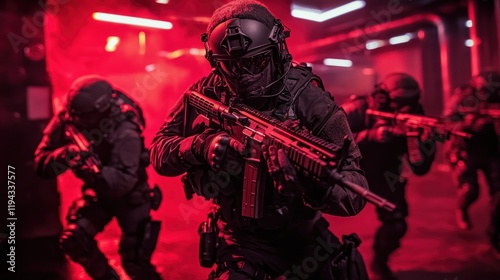 SWAT Team Red Alert: Night Operation