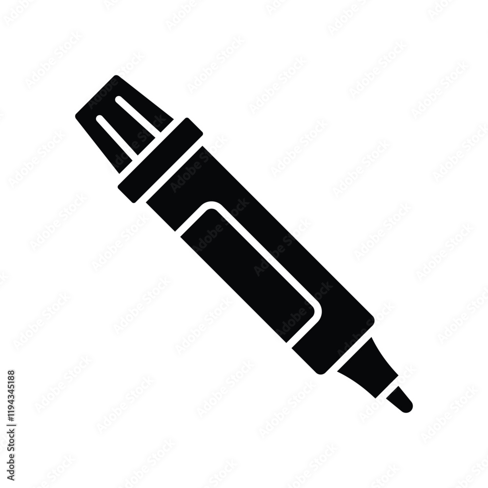 marker icon vector design template simple and clean