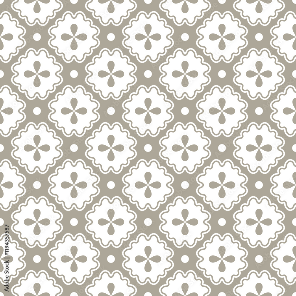 retro seamless ornamental pattern