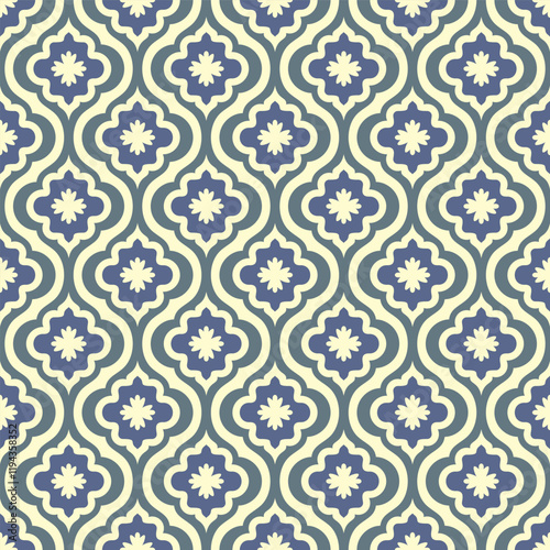 retro seamless ornamental pattern