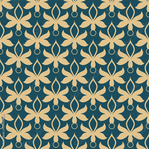 retro seamless ornamental pattern