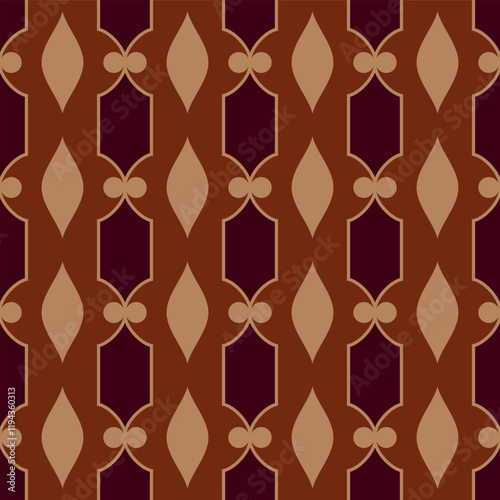 retro seamless ornamental pattern