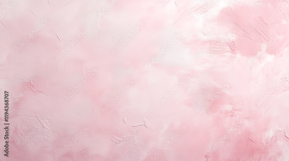 Fototapeta premium Soft Blush Pink Plaster Texture with Gentle Gradients and Matte Finish Perfect for Elegant Minimalist Backgrounds and Contemporary Design Projects with Subtle and Aesthetic Appeal
