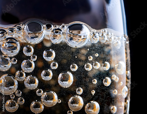 close up of a glass of water photo