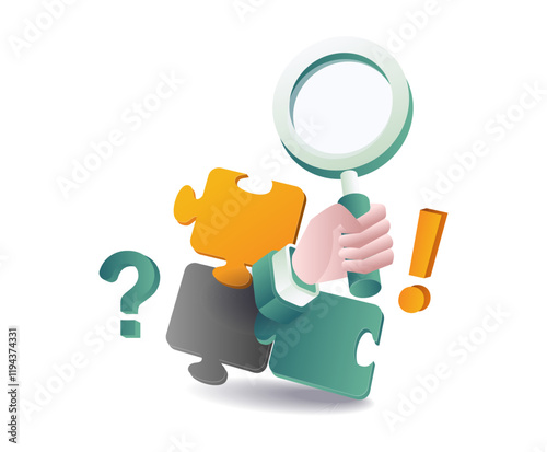 Looking for a solution to the puzzle