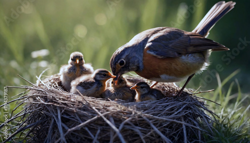 Nurturing Nest Scene photo