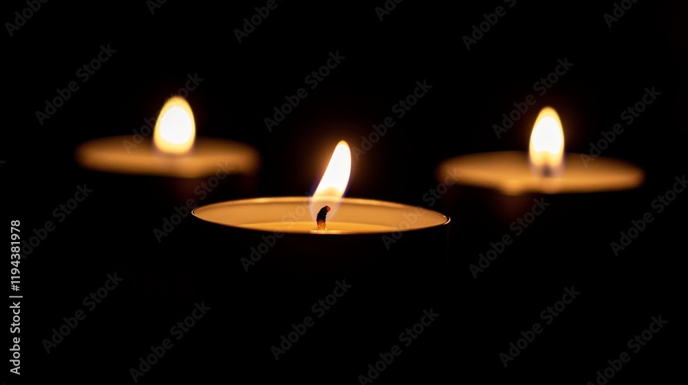 Close-up of a candle flame flickering softly in the dark, casting a warm, golden glow and creating a serene, peaceful ambiance. Close-up of a candle flame flickering softly in the dark, casting a warm, golden glow and creating a serene, peaceful ambiance.