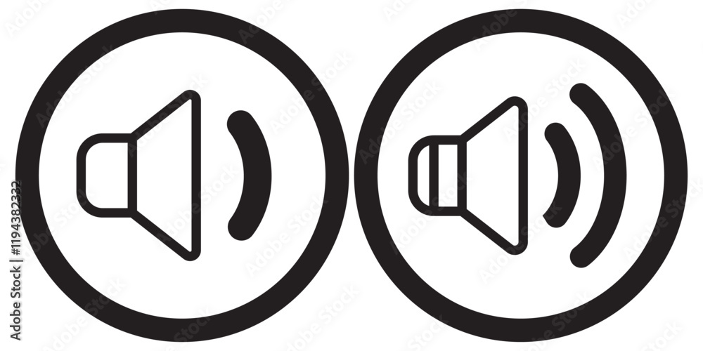 speaker, sound, volume icon set , low and hight level volume speaker icon. voice, audio, silent, mute icons in flat style for media player app and website speaker, sound, volume icon set , low and hight level volume speaker icon. voice, audio, silent, mute icons in flat style for media player app and website
