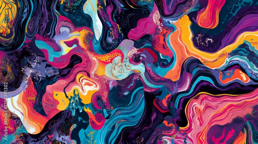 Detailed view of a digital graphic with overlapping shapes and vibrant colors, creating a sense of depth and movement for creative design projects. Detailed view of a digital graphic with overlapping shapes and vibrant colors, creating a sense of depth and movement for creative design projects.