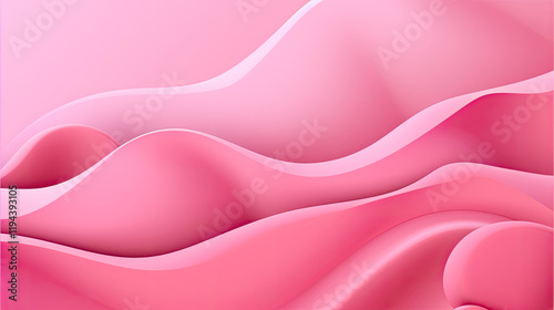 Abstract Pink Wave Background Texture