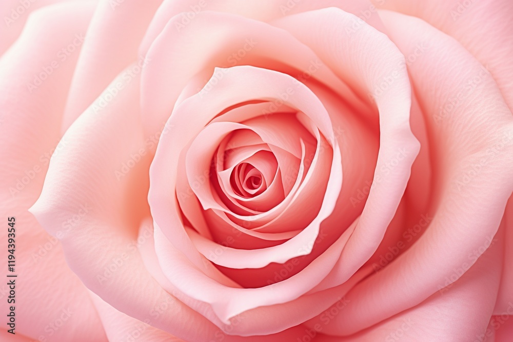 Macro close-up soft pink rose flower, Valentine's day concept Macro close-up soft pink rose flower, Valentine's day concept