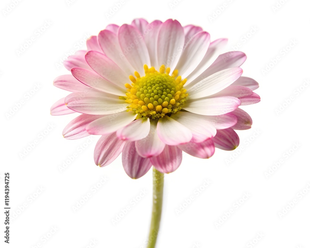 pink gerber daisy isolated on a white background pink gerber daisy isolated on a white background