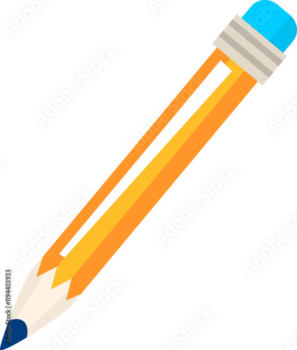 pencil isolated on white background