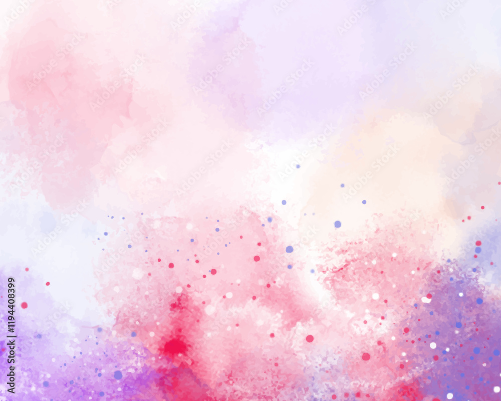 Obraz premium Abstract watercolor textured background. Design for your date, postcard, banner, logo.