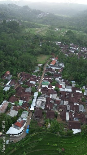 Pemandangan desa photo