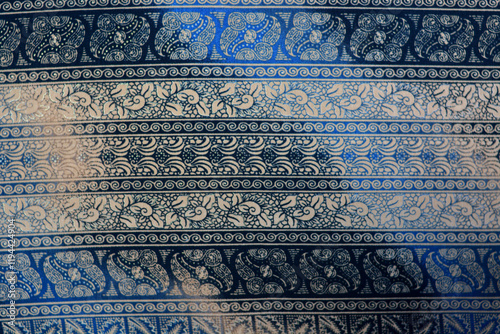 Batik with sogan motifs from Solo, Indonesia