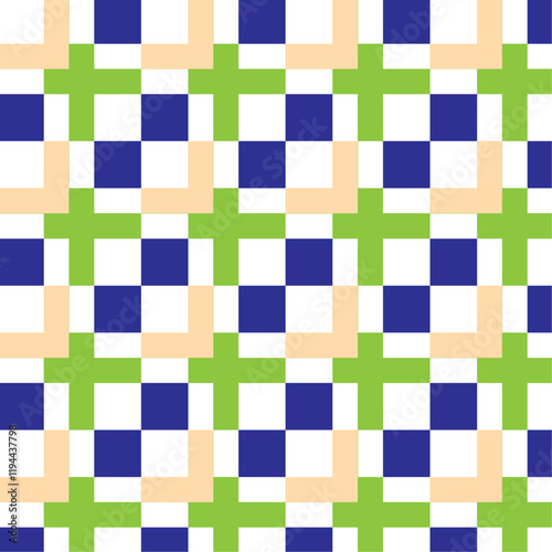 seamless pattern design, point pattern art, clothing pattern, shape pattern, pattern for printing 