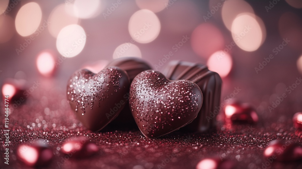 Luxurious Milk Chocolate Sweets: Close-Up of Caramel and Praline Treats in a Gift Box Luxurious Milk Chocolate Sweets: Close-Up of Caramel and Praline Treats in a Gift Box