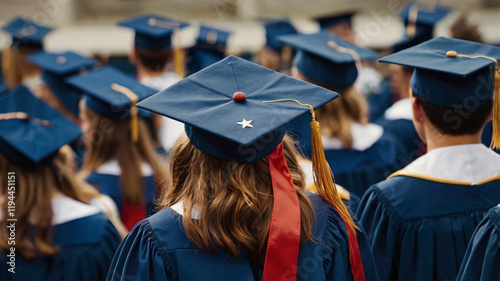 American-Themed Graduation Cap: Symbol of Achievement, Pride, and Opportunity