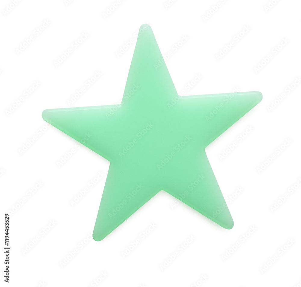 Obraz premium Blank star toy closeup