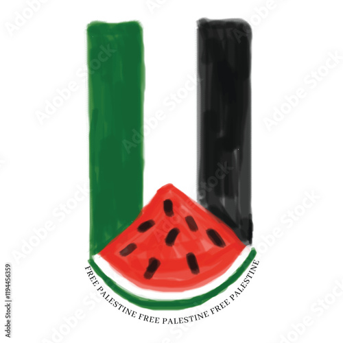 Palestine Vector Art, Icons, Stand With Palestine Vector Illustrations, Palestine map