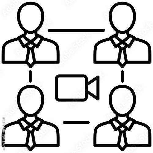 Teleconference Icon