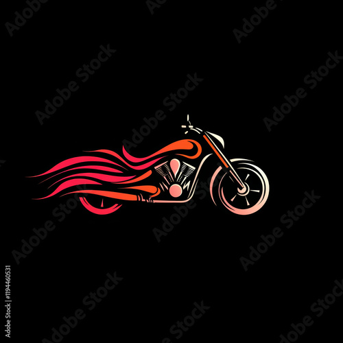 Abstract_Beautiful_Motorcycle_logo