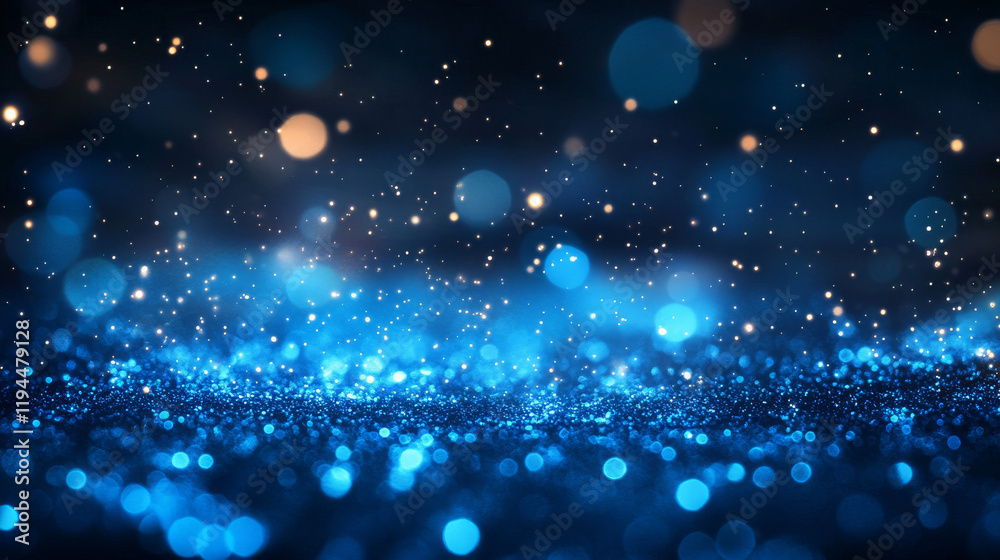 Blue light sparkles and fireflies glowing on transparent background. Vector realistic illustration of shiny glitter particles sparkling in darkness, magic energy effect, abstract stardust overlay Blue light sparkles and fireflies glowing on transparent background. Vector realistic illustration of shiny glitter particles sparkling in darkness, magic energy effect, abstract stardust overlay