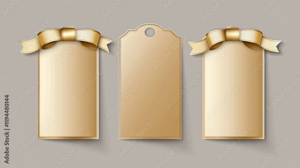Golden bookmarks, ribbon, banner 3d mockup, blank book marks with rounded, pointed and straight edges. Vertical silk canvas, tags template, Realistic 3d vector icons isolated on transparent background Golden bookmarks, ribbon, banner 3d mockup, blank book marks with rounded, pointed and straight edges. Vertical silk canvas, tags template, Realistic 3d vector icons isolated on transparent background