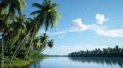 Tropical River Paradise
