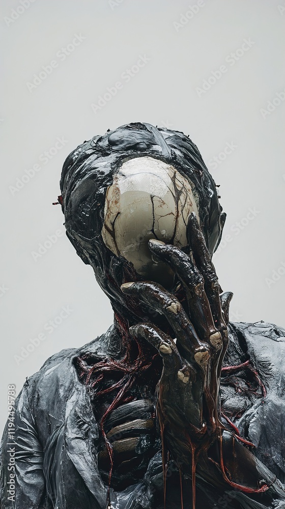 Dark Surreal Sculpture: Anguish and Despair Dark Surreal Sculpture: Anguish and Despair