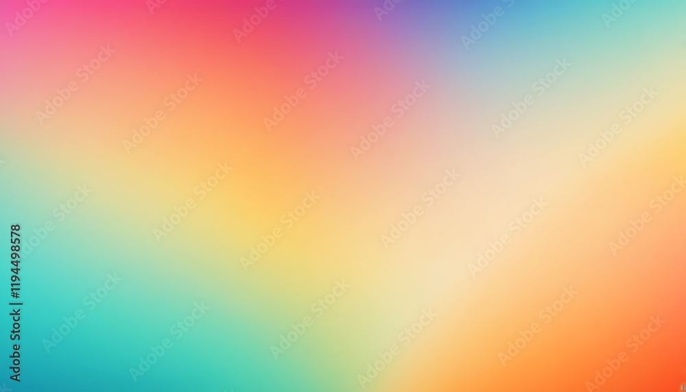 Obraz premium Bright and Modern Abstract Gradient Design with Blurred Effects. 4