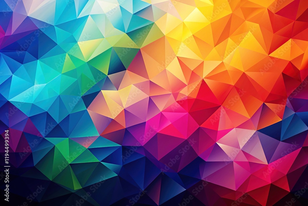 Abstract Polygonal Backgrounds - Dynamic Colors & Depth Abstract Polygonal Backgrounds - Dynamic Colors & Depth