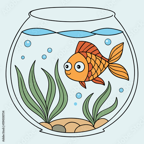 aquarium with fish
